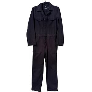 NOEND Denim Yanni Black Denim Coveralls XS utility streetwear coolgirl